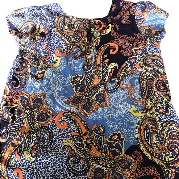 Japna Women’s Short Sleeve Blouse - Picture 3 of 3